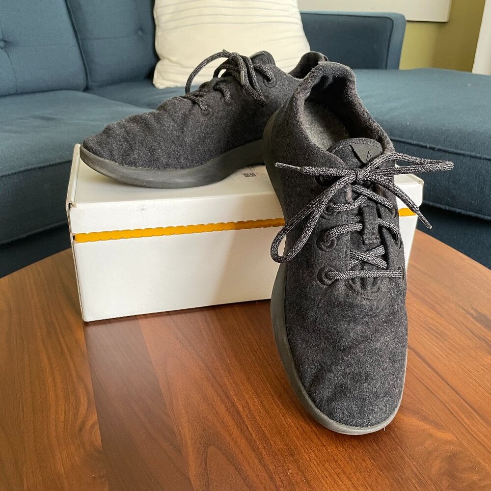 allbird Men's Wool Runners - Black